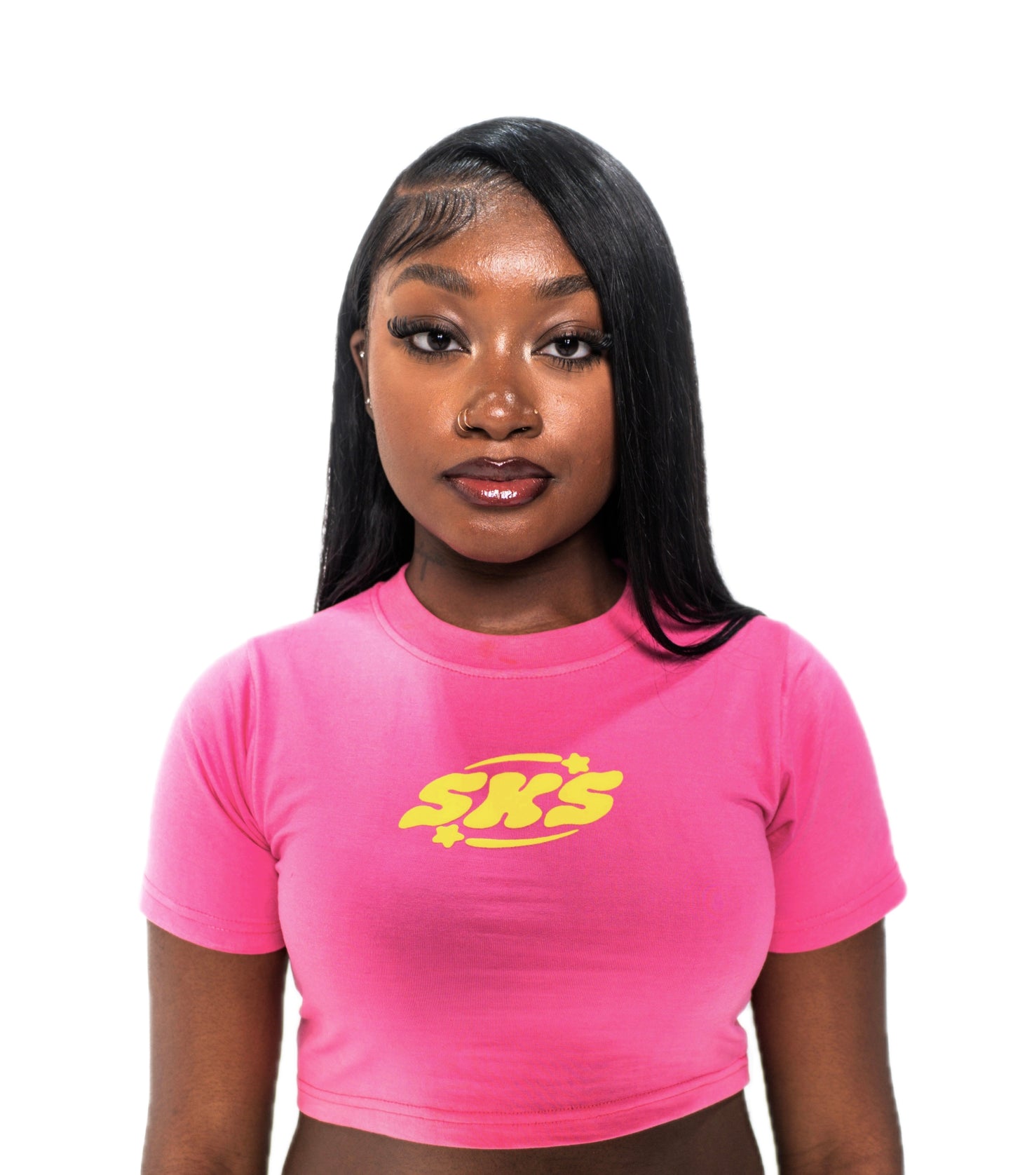 Baby Tee Pink/Yellow
