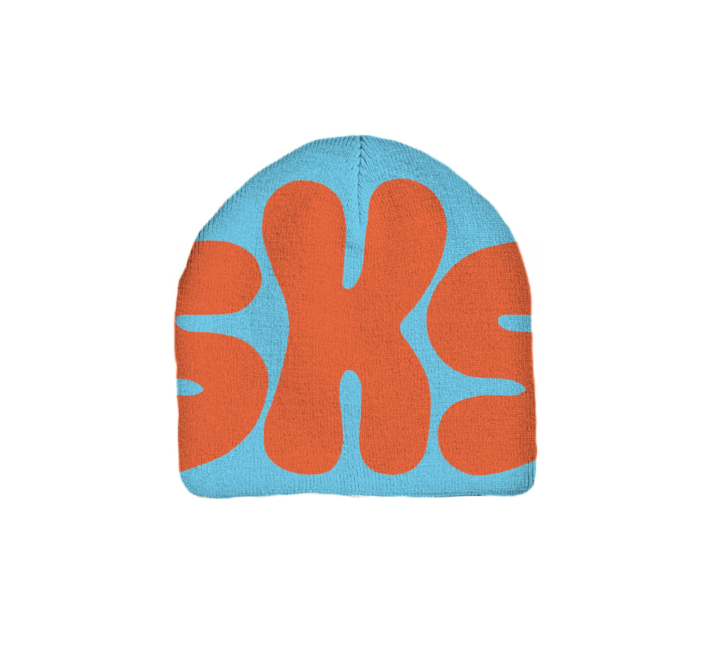 Teal/Orange Beanie